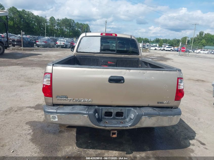 2005 Toyota Tundra Sr5 V8 VIN: 5TBRT34145S460178 Lot: 42529918