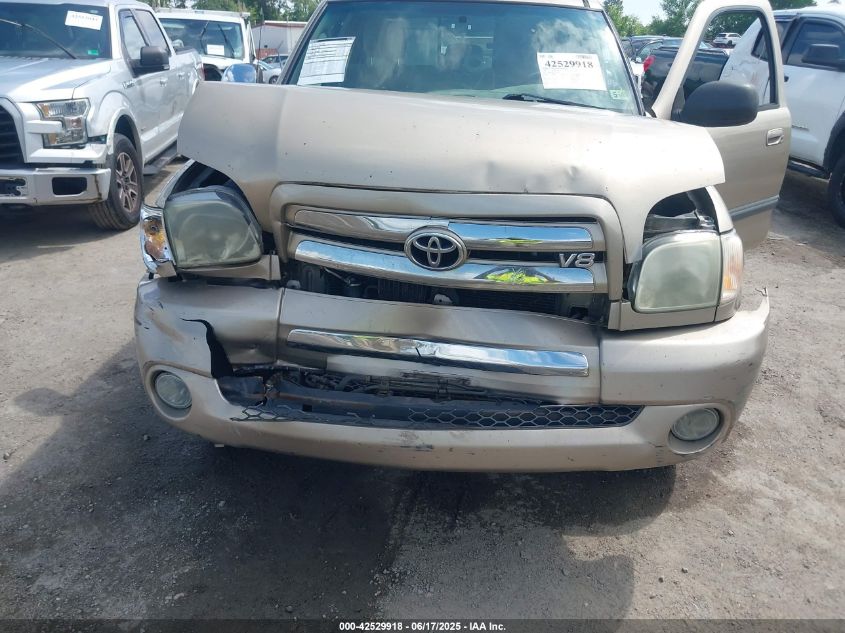 2005 Toyota Tundra Sr5 V8 VIN: 5TBRT34145S460178 Lot: 42529918