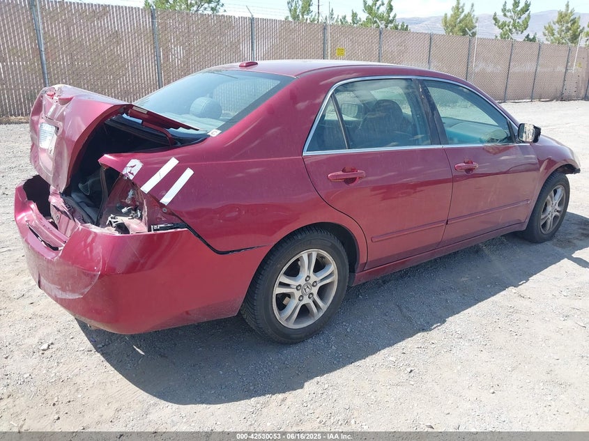 2006 HONDA ACCORD VIN: 1HGCM56746A053274