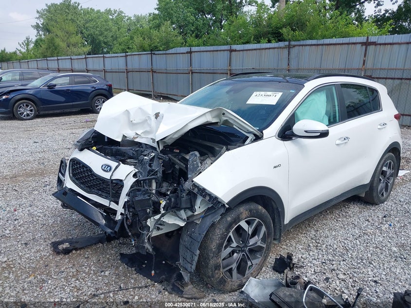 VIN KNDPNCAC7N7981212 2022 KIA SPORTAGE EX