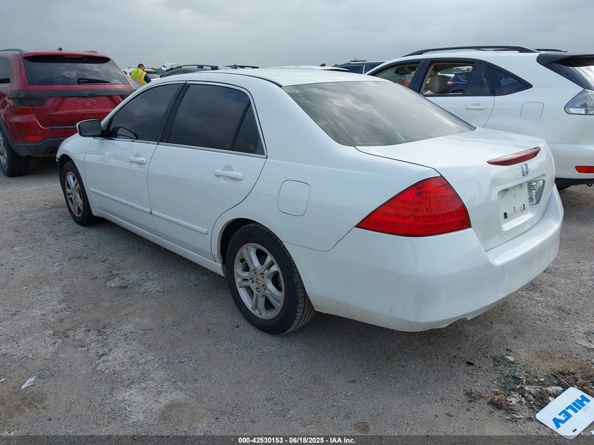 2007 HONDA ACCORD VIN: 1HGCM56337A194660