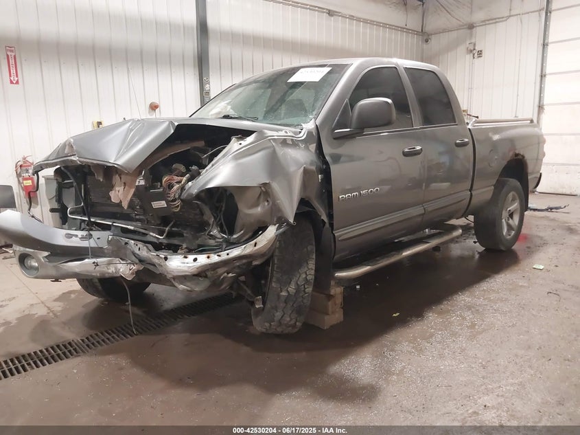 2007 Dodge Ram 1500 Slt/Trx4 Off Road/Sport grey truck gasoline 1D7HU18267S134812 photo #3