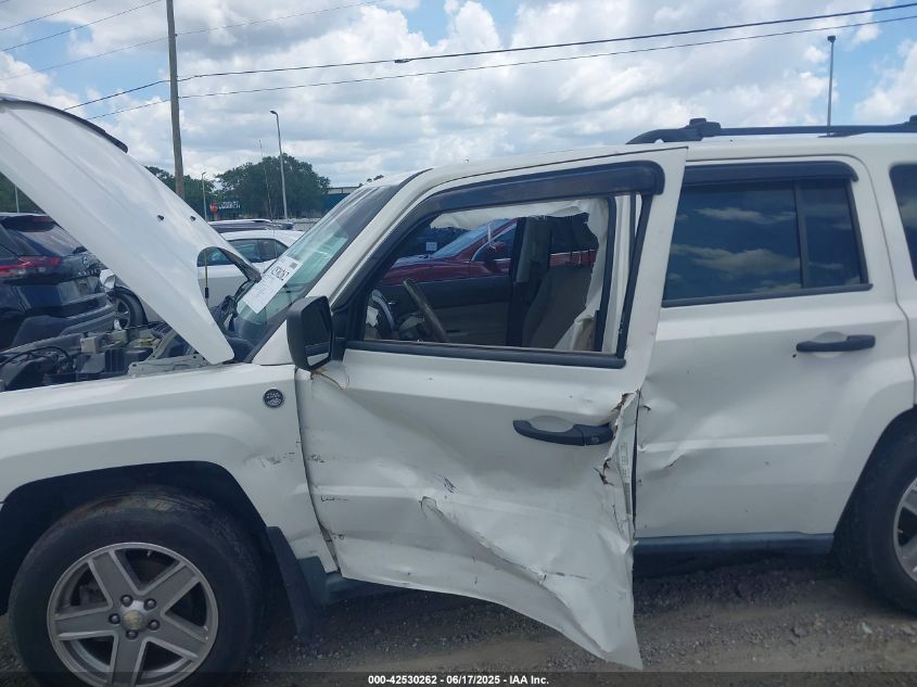 2008 Jeep Patriot Sport VIN: 1J8FF28W58D528448 Lot: 42530262