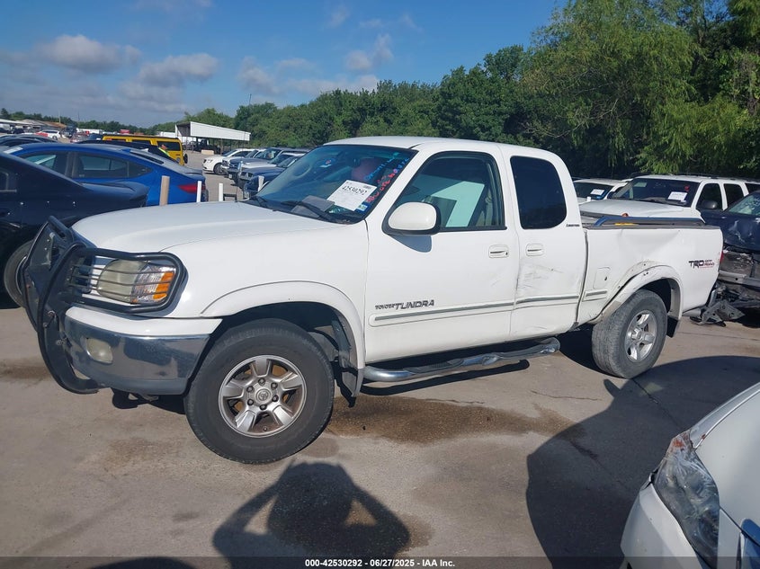 5TBRT38131S206868 2001 TOYOTA TUNDRA photo no. 2