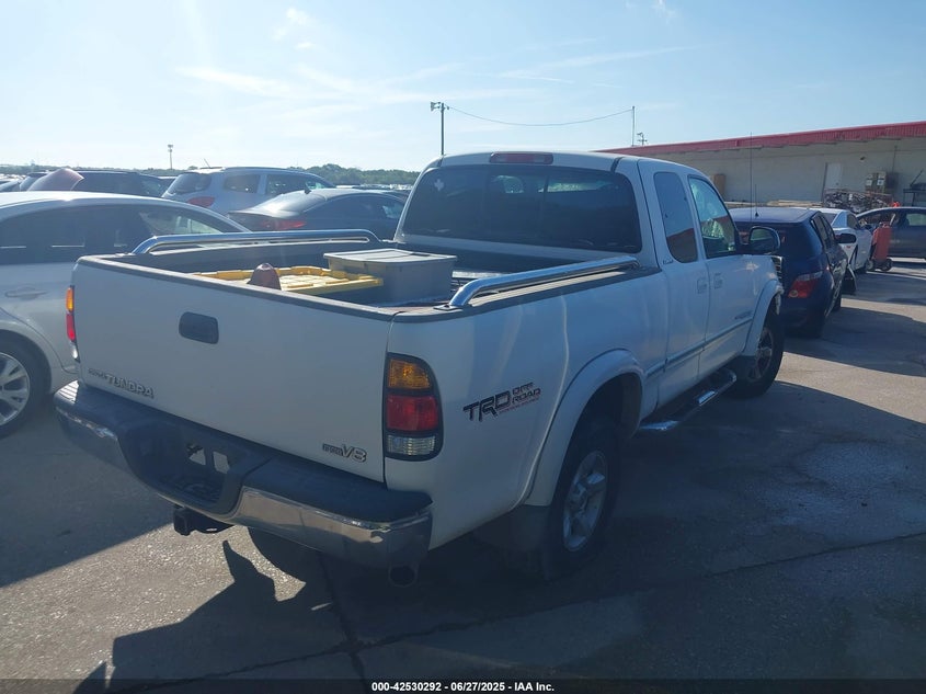 5TBRT38131S206868 2001 TOYOTA TUNDRA photo no. 4