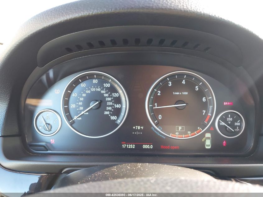 2013 BMW 528I VIN: WBAXG5C59DDY35377 Lot: 42530393