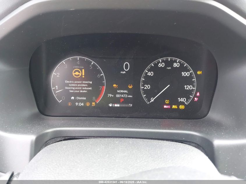 2025 Honda Odyssey - 5FNRL6H81SB061034