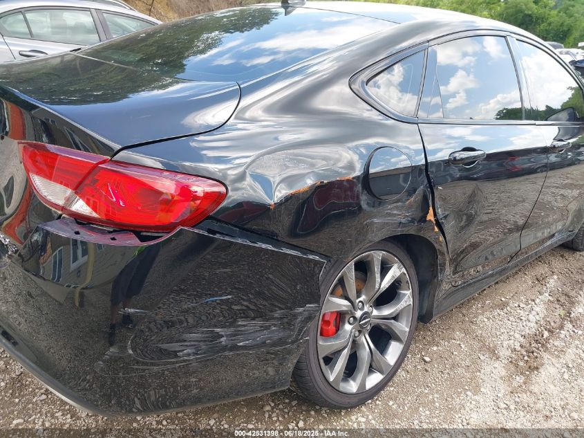 2015 Chrysler 200 S VIN: 1C3CCCDG0FN618545 Lot: 42531398