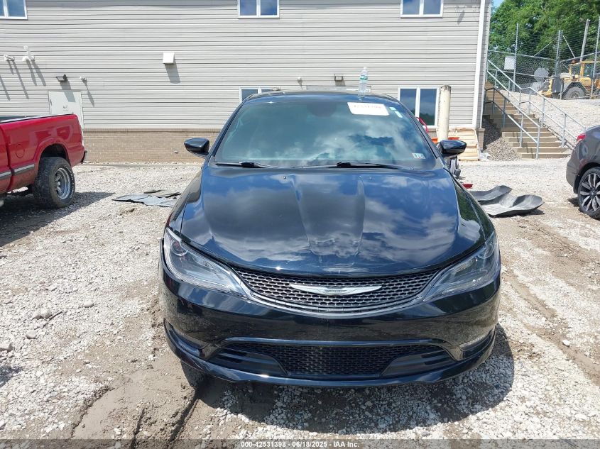 2015 Chrysler 200 S VIN: 1C3CCCDG0FN618545 Lot: 42531398