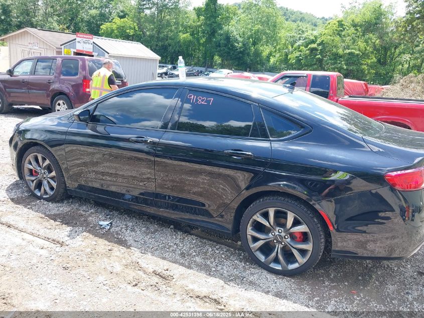 2015 Chrysler 200 S VIN: 1C3CCCDG0FN618545 Lot: 42531398