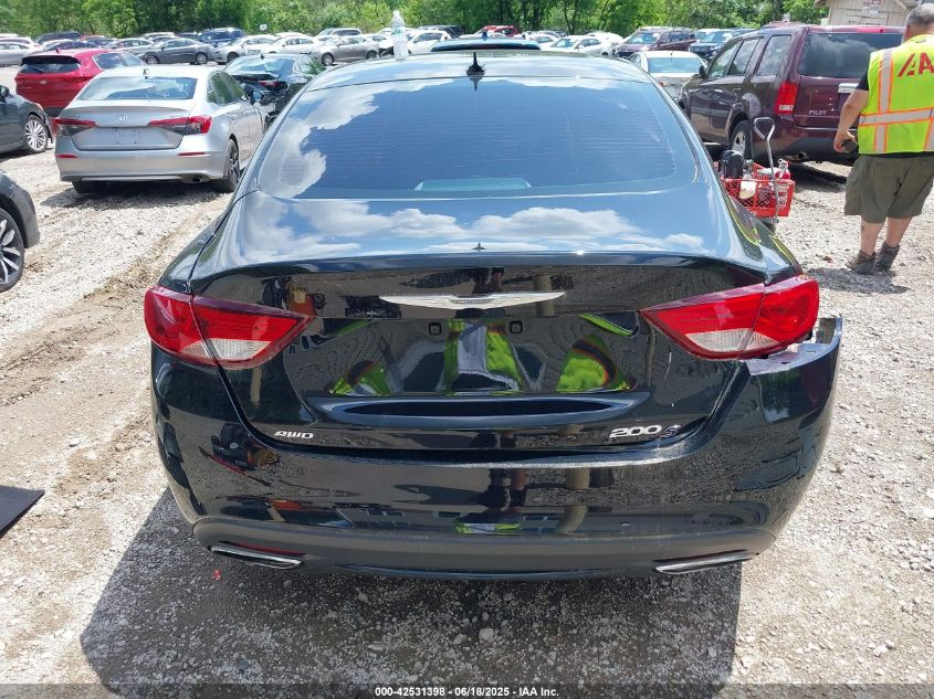 2015 Chrysler 200 S VIN: 1C3CCCDG0FN618545 Lot: 42531398