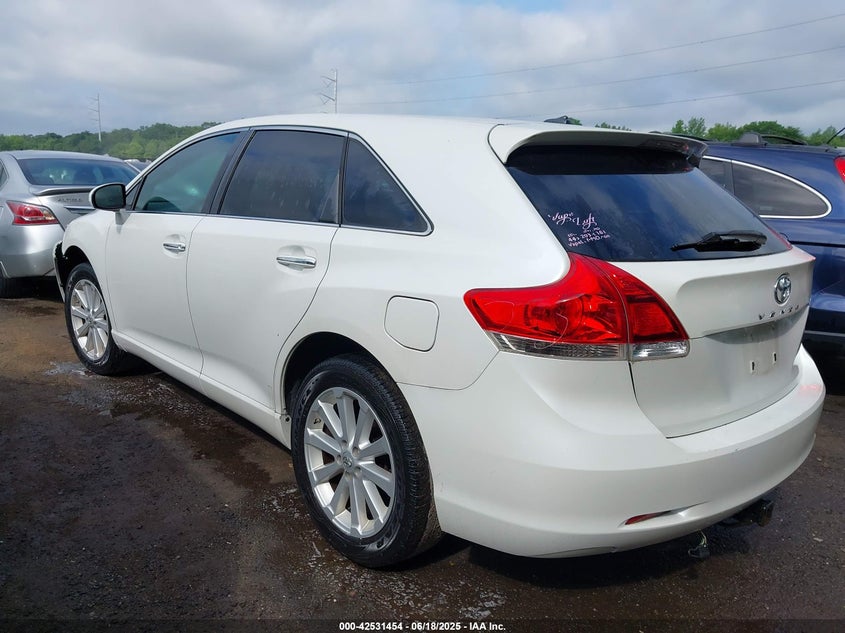2011 TOYOTA VENZA VIN: 4T3ZA3BB1BU055091