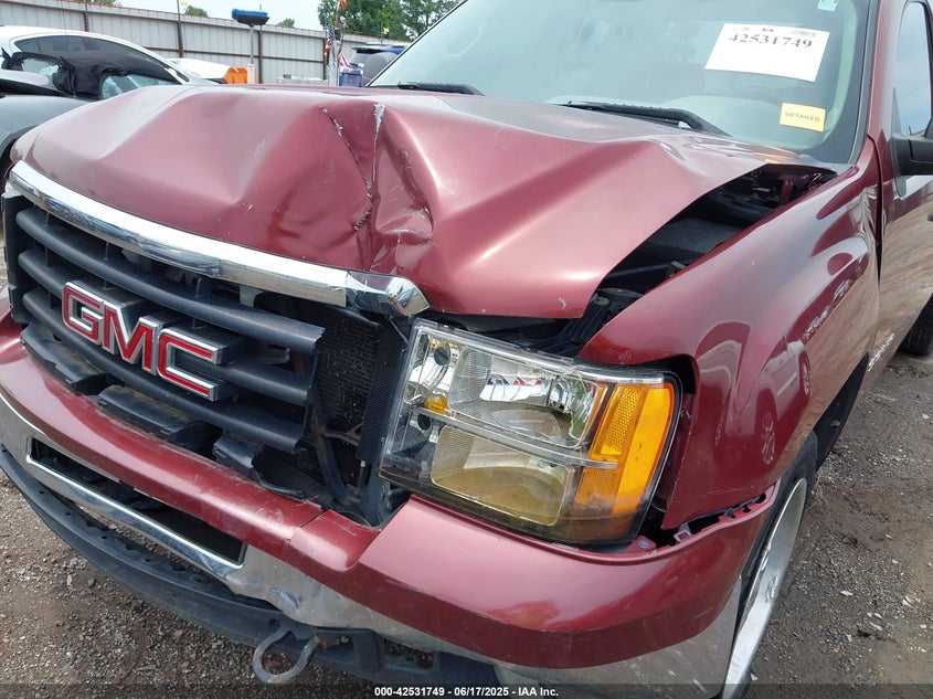 2009 GMC Sierra 1500 Work Truck VIN: 1GTEC19019Z122834 Lot: 42531749