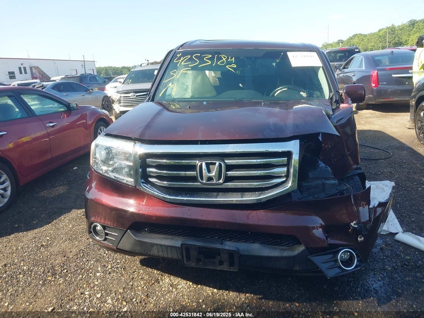 2013 HONDA PILOT EX-L - 5FNYF4H57DB070191