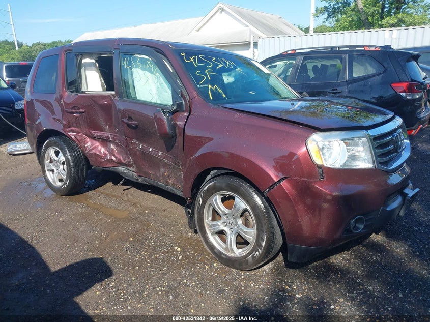 2013 HONDA PILOT EX-L - 5FNYF4H57DB070191