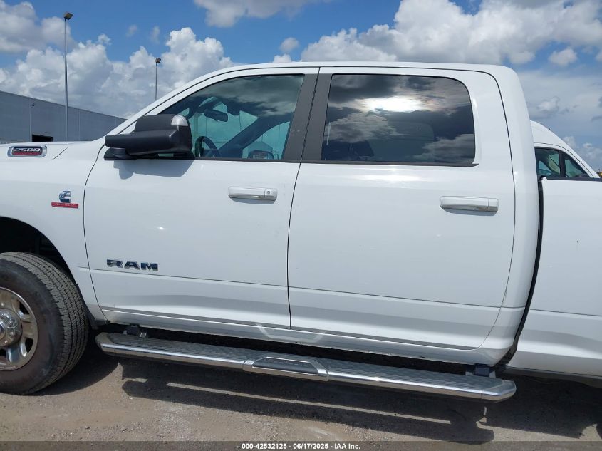 2021 Ram 2500 Big Horn 4X4 6'4 Box VIN: 3C6UR5DL4MG555180 Lot: 42532125