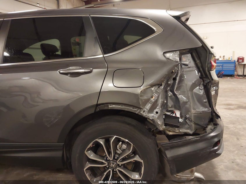 VIN 5J6RW2H8XMA009116 2021 HONDA CR-V AWD EX-L
