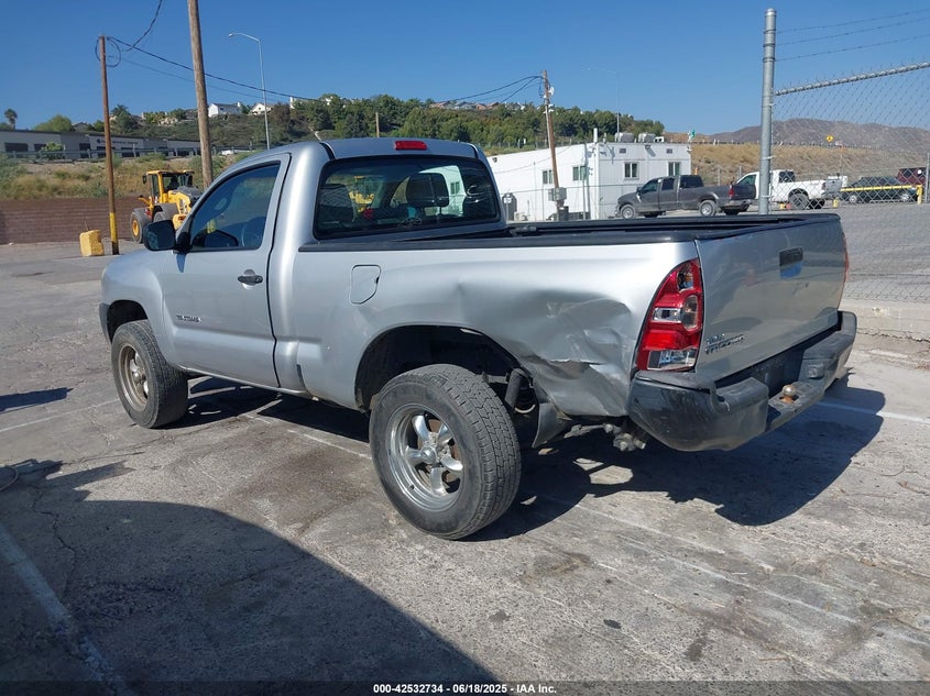 2007 TOYOTA TACOMA VIN: 5TENX22NX7Z435348