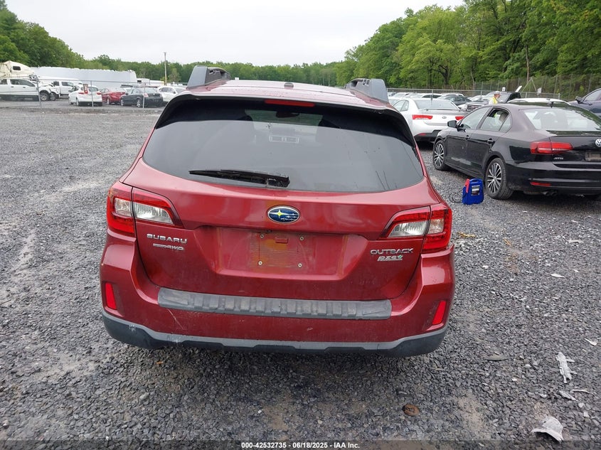 2015 SUBARU OUTBACK 2.5I LIMITED - 4S4BSANC2F3230122