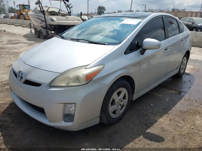 JTDKN3DU9A5161119 2010 TOYOTA PRIUS photo no. 2