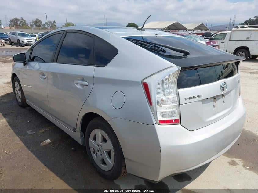 JTDKN3DU9A5161119 2010 TOYOTA PRIUS photo no. 3