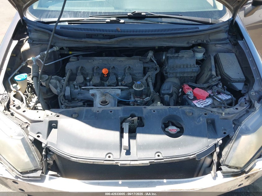 2013 HONDA CIVIC VIN: 19XFB2F57DE098833