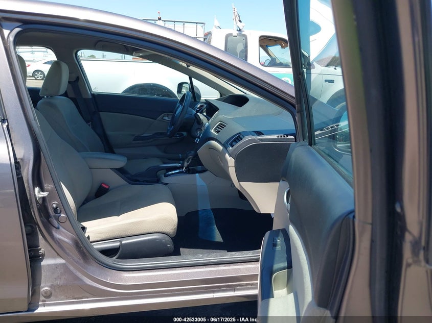 2013 HONDA CIVIC VIN: 19XFB2F57DE098833
