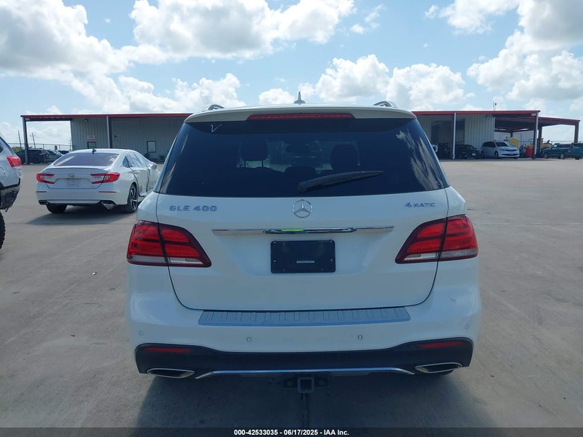 2016 MERCEDES-BENZ GLE 400 4MATIC - 4JGDA5GB0GA668139