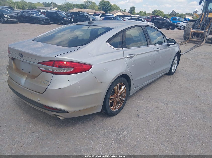 Vin: 3fa6p0hd6jr230484, lot: 43025877, ford fusion se 20184