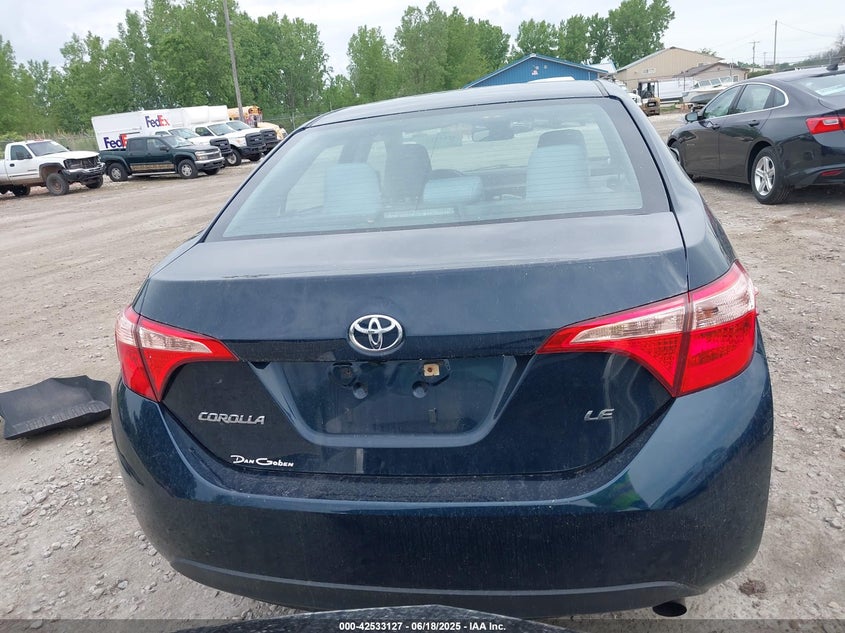 2017 TOYOTA COROLLA LE - 2T1BURHEXHC770550