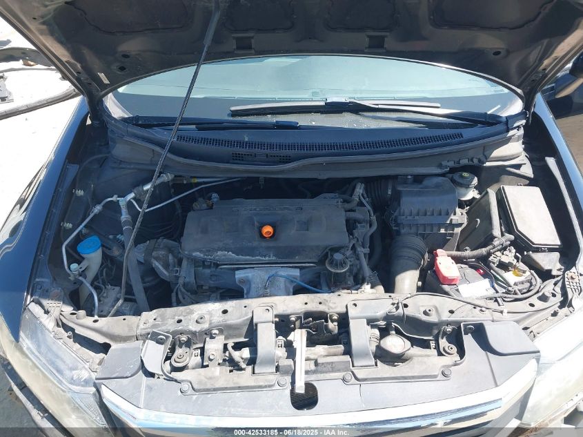 2012 Honda Civic Lx VIN: 19XFB2F54CE012652 Lot: 42533185