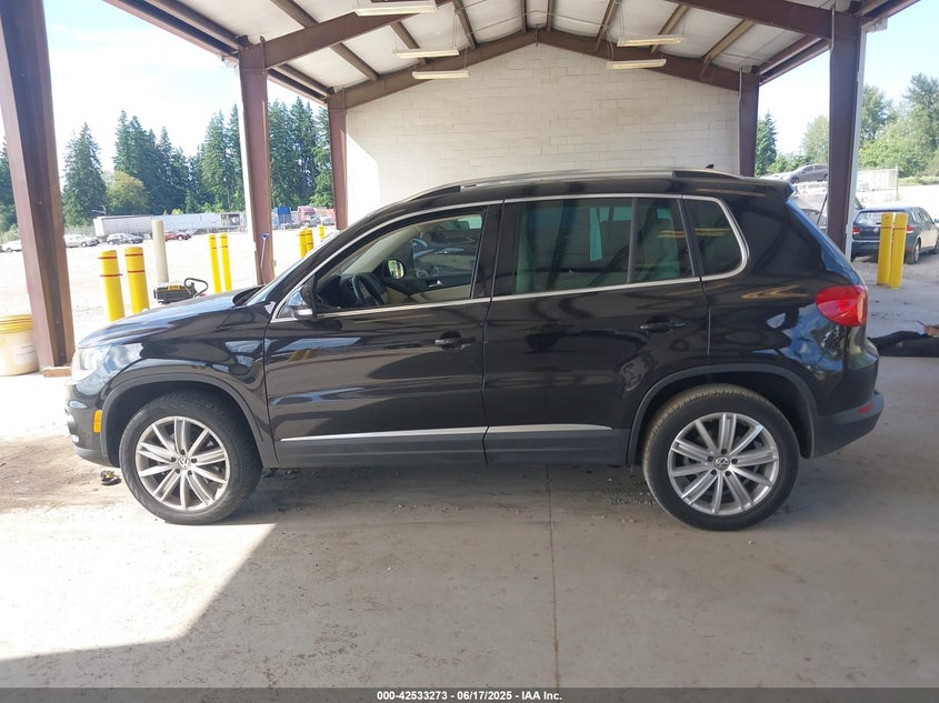 2015 VOLKSWAGEN TIGUAN SE - WVGBV7AX6FW555101