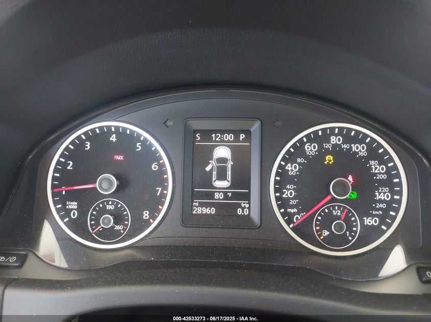 2015 VOLKSWAGEN TIGUAN SE - WVGBV7AX6FW555101