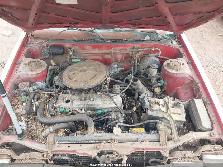 1986 Chevrolet Nova VIN: 1Y1SK684XGZ201564 Lot: 42533517