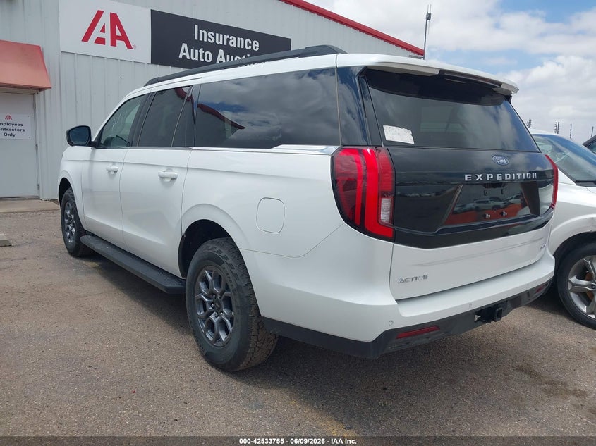 Vin: 1fmjk1h88sea24384, lot: 43026563, ford expedition active max 20253