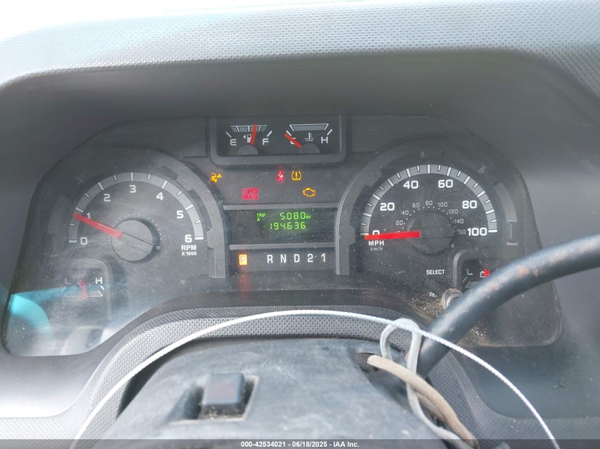 2012 Ford E-250 Commercial VIN: 1FTNS2EW2CDA31143 Lot: 42534021