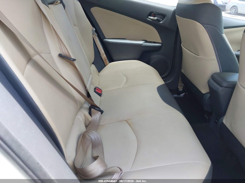 2016 TOYOTA PRIUS VIN: JTDKARFU0G3009634