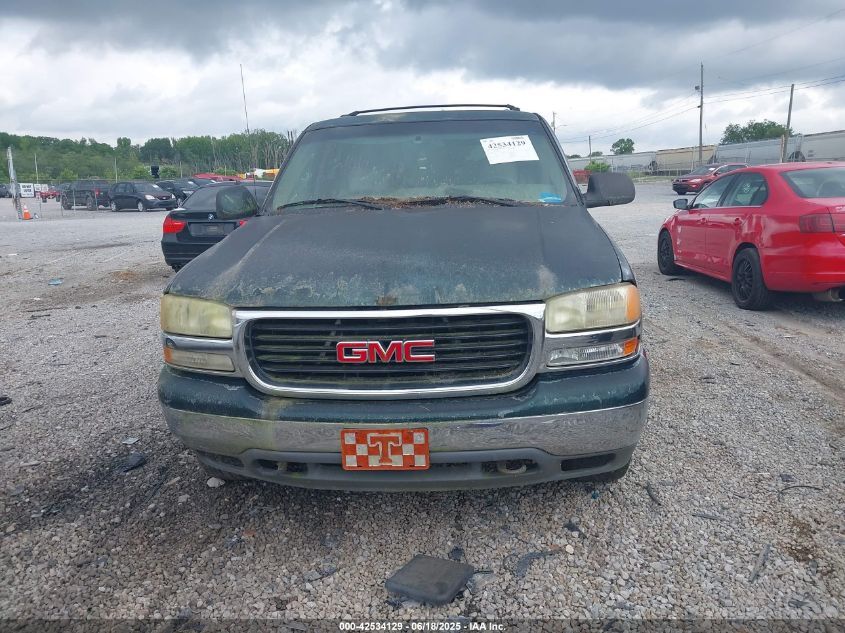 2001 GMC Yukon Slt VIN: 1GKEK13T21J186331 Lot: 42534129