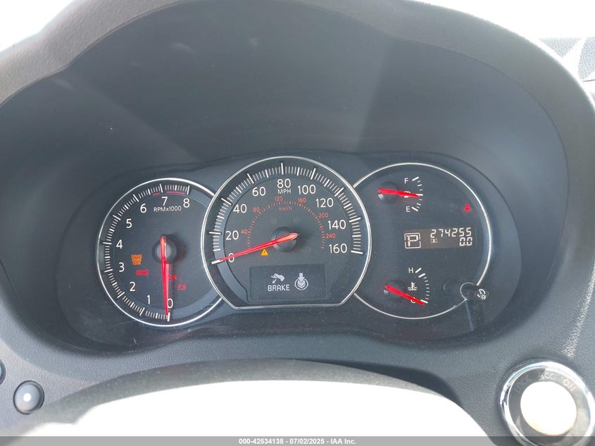 2012 NISSAN MAXIMA VIN: 1N4AA5AP7CC859847