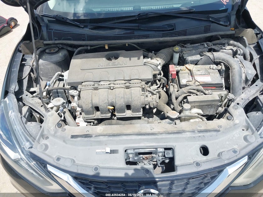 2018 NISSAN SENTRA VIN: 3N1AB7AP6JY217789