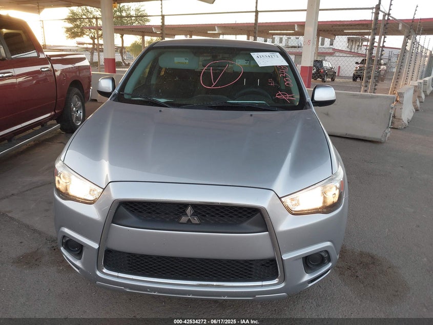 2012 Mitsubishi Outlander Sport Es VIN: JA4AP3AU3CZ003486 Lot: 42534272