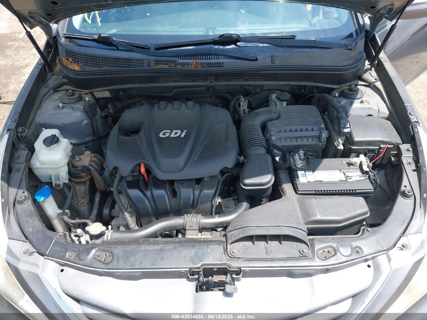 2012 Hyundai Sonata Gls VIN: 5NPEB4AC6CH377357 Lot: 42534550