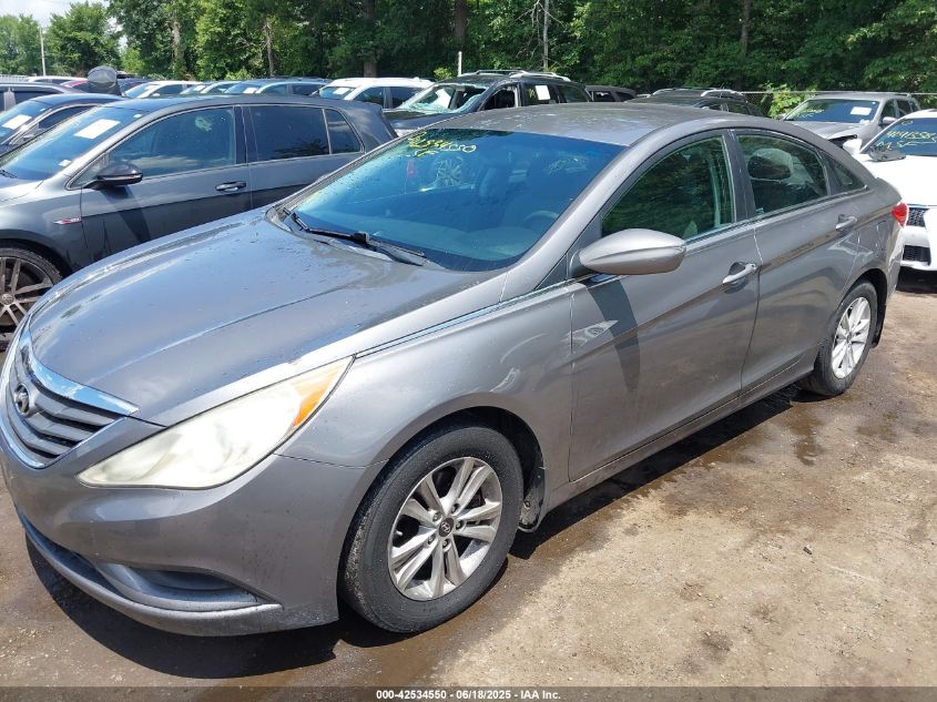2012 Hyundai Sonata Gls VIN: 5NPEB4AC6CH377357 Lot: 42534550