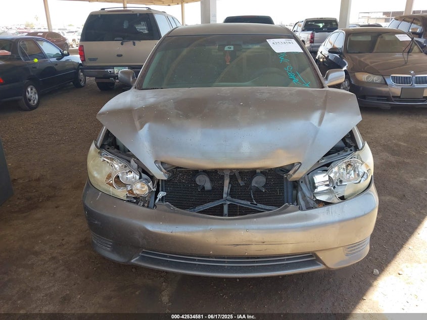 2006 TOYOTA CAMRY VIN: 4T1BE32K06U704805