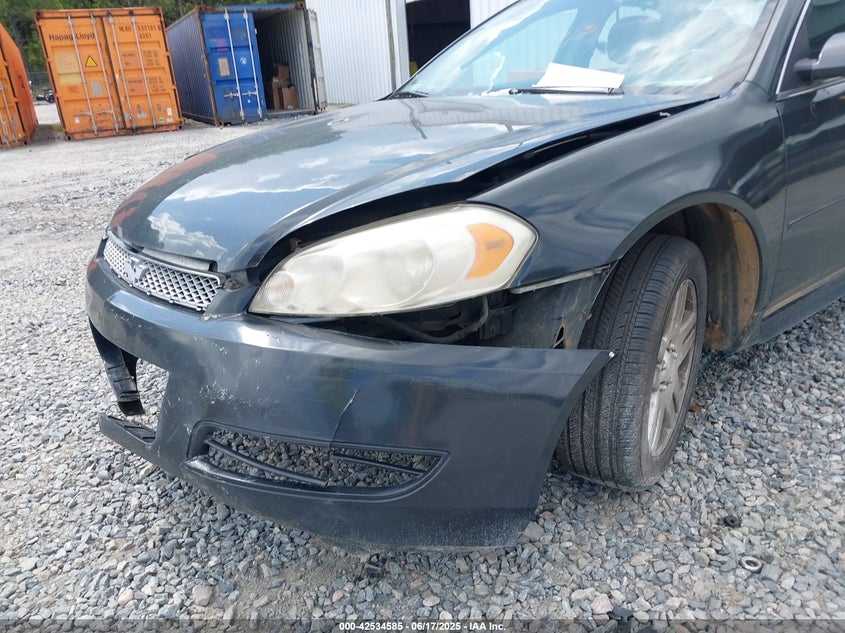 2012 Chevrolet Impala Lt VIN: 2G1WG5E32C1289423 Lot: 42534585