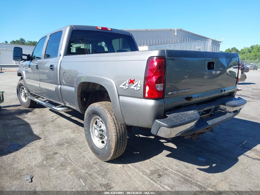 2006 CHEVROLET SILVERADO 2500HD VIN: 1GCHK23U66F262778