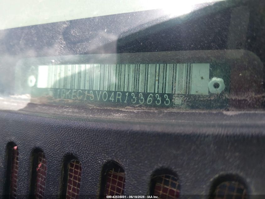 2004 GMC Yukon Sle VIN: 1GKEC13V04R133633 Lot: 42535001