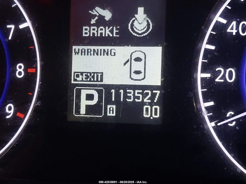 2011 Infiniti G37X VIN: JN1CV6AR9BM350045 Lot: 42535091