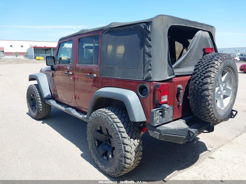 2008 JEEP WRANGLER / VIN: 1J4GA69178L631116