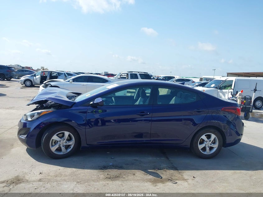 2014 HYUNDAI ELANTRA SE - 5NPDH4AE9EH458755